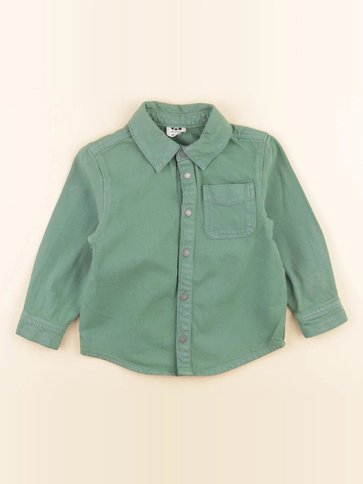 Chemise vert