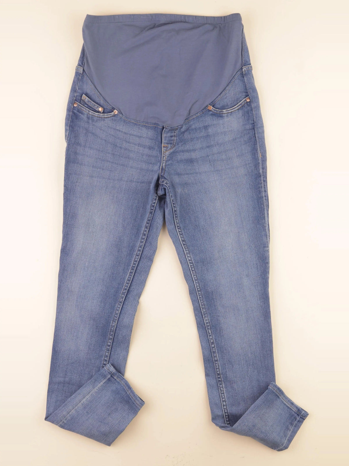 Jean grossesse bleu