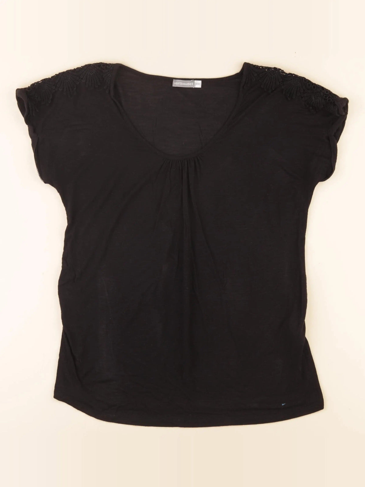 Tee-shirt grossesse noir
