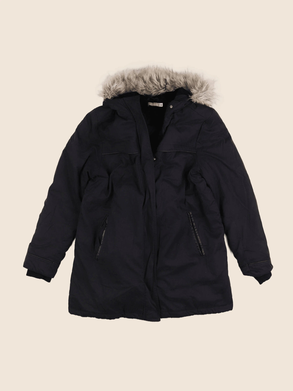 Manteau grossesse noir