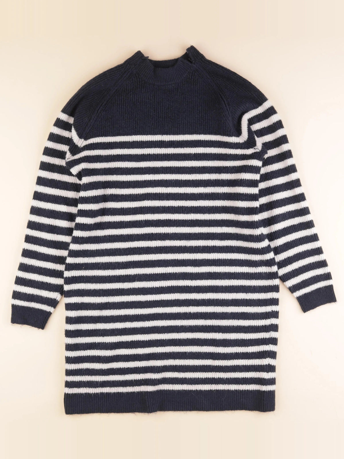 Robe allaitement bleu, blanc