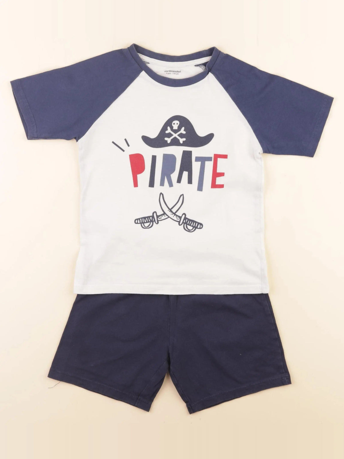 Pyjama coton bleu