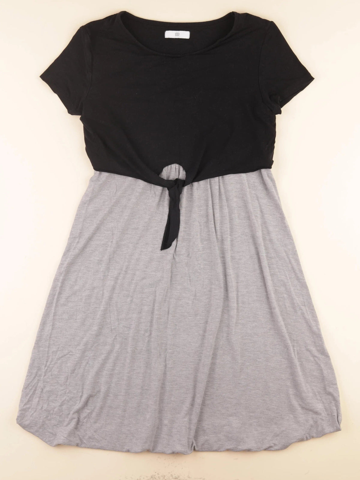 Robe grossesse, allaitement noir, gris