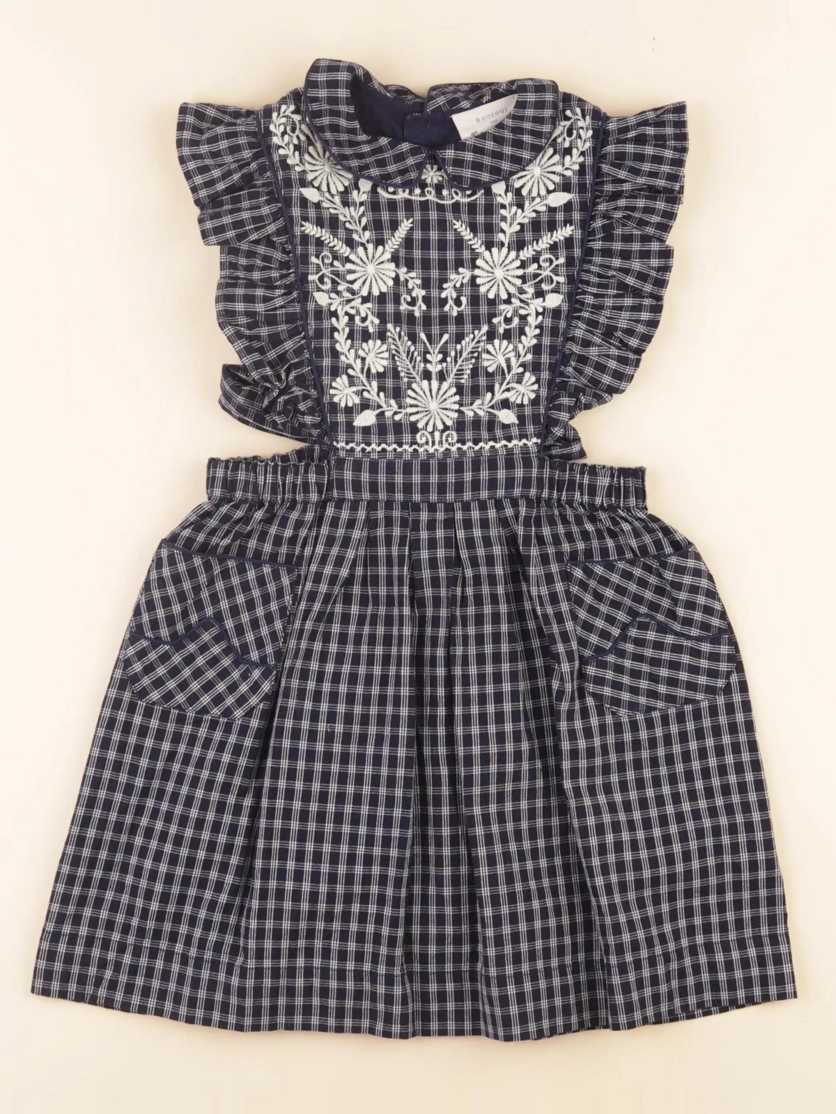 Robe bleu, blanc