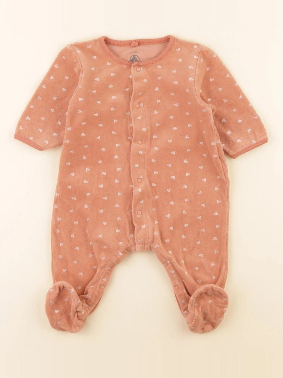 Pyjama velours rose