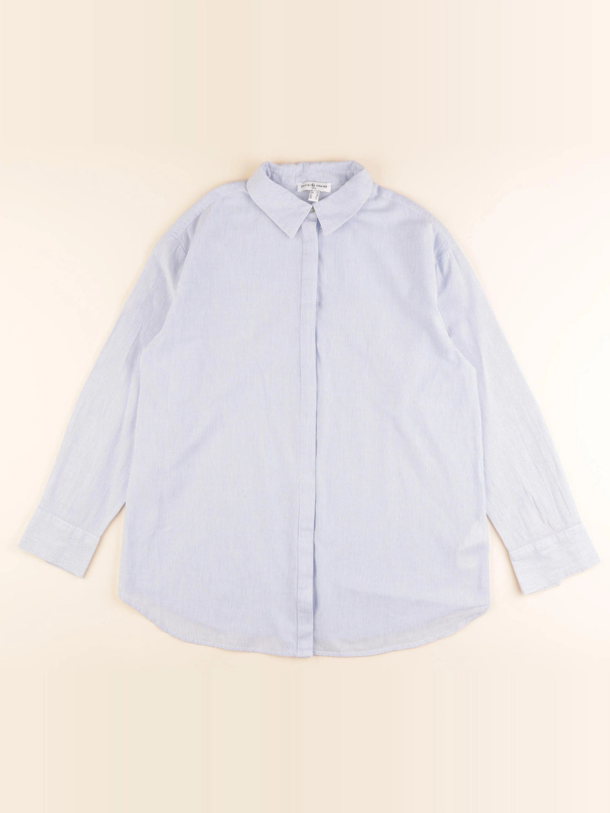 Chemise grossesse bleu
