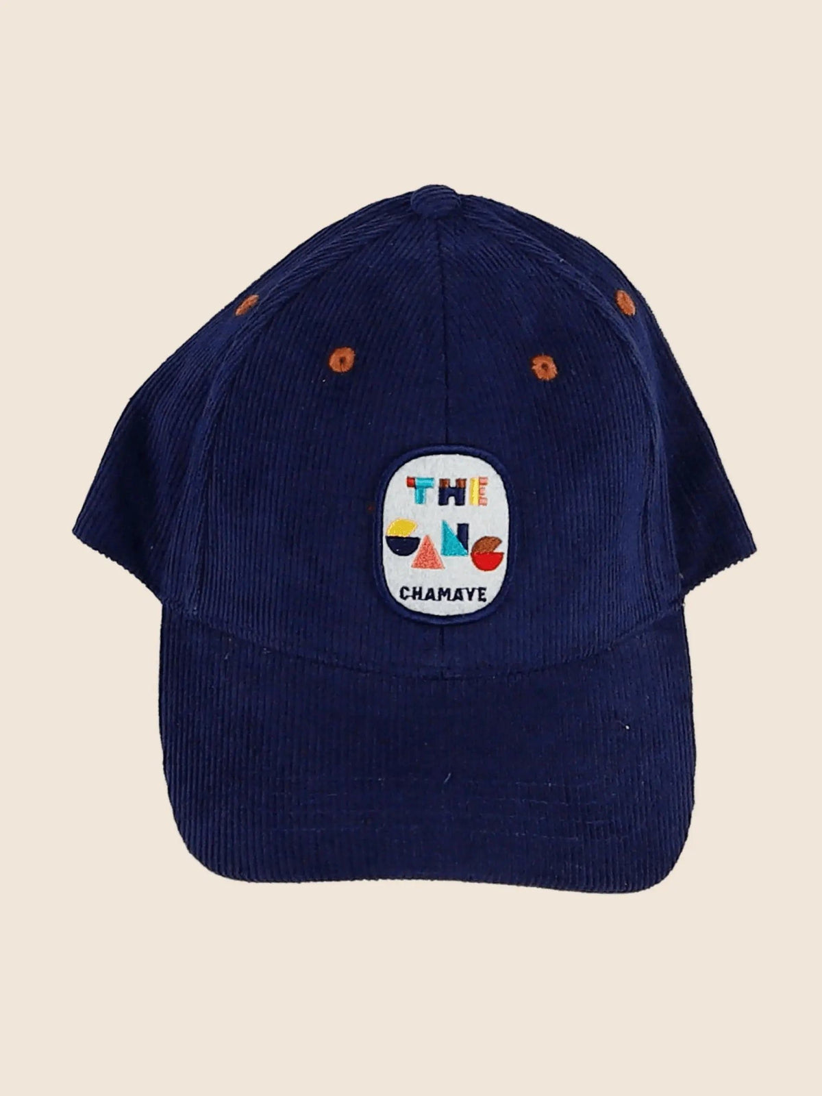 Casquette velours "the gang" bleu