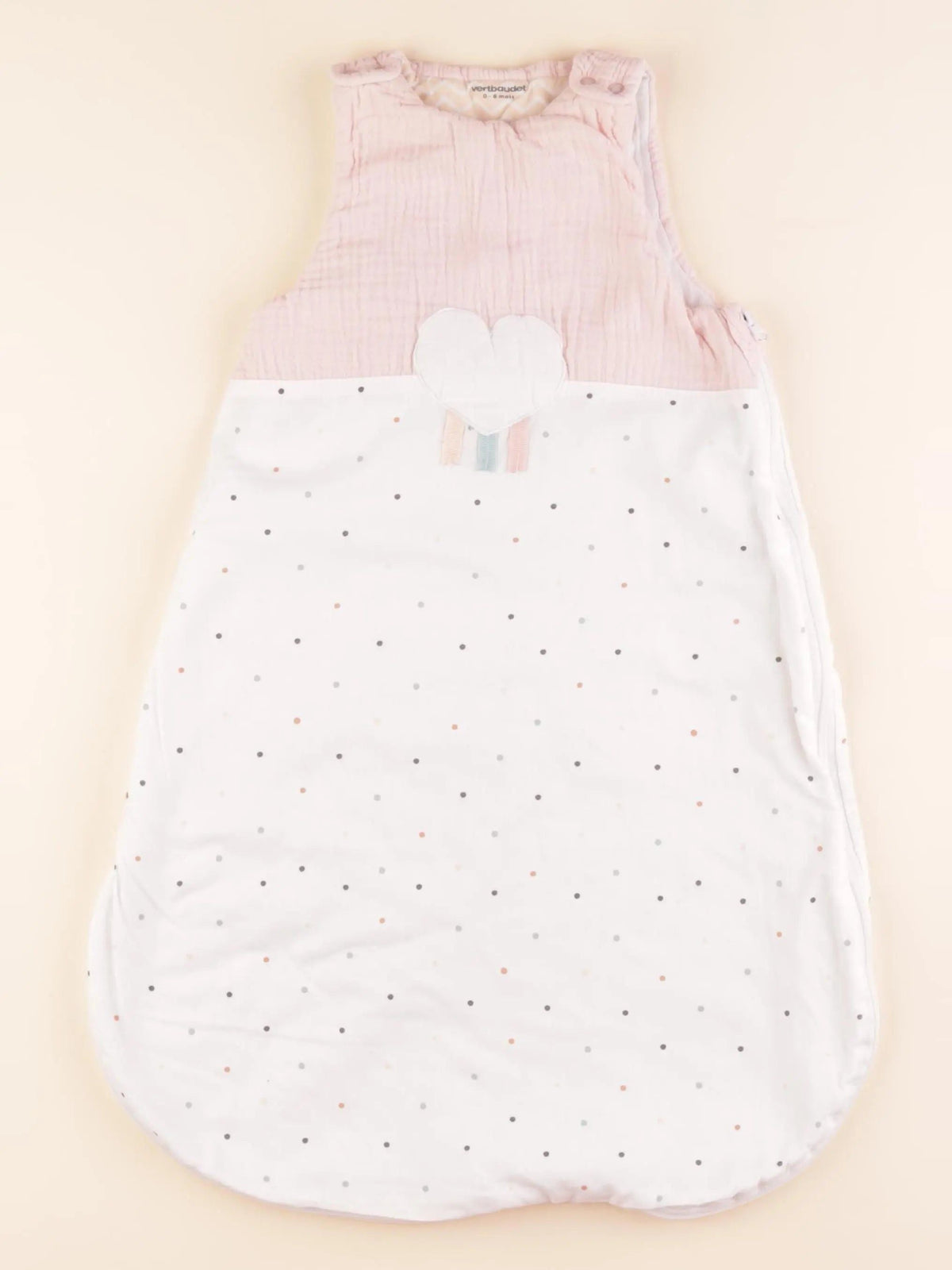 Gigoteuse tog 2 blanc, rose