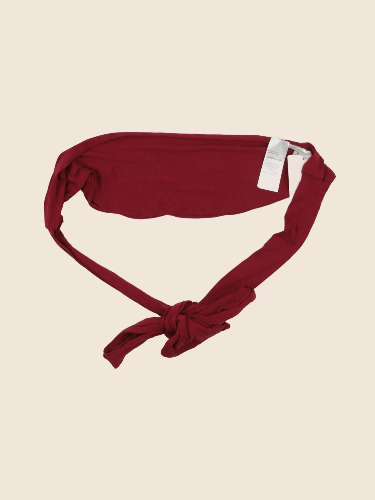 Bandeau grossesse rouge