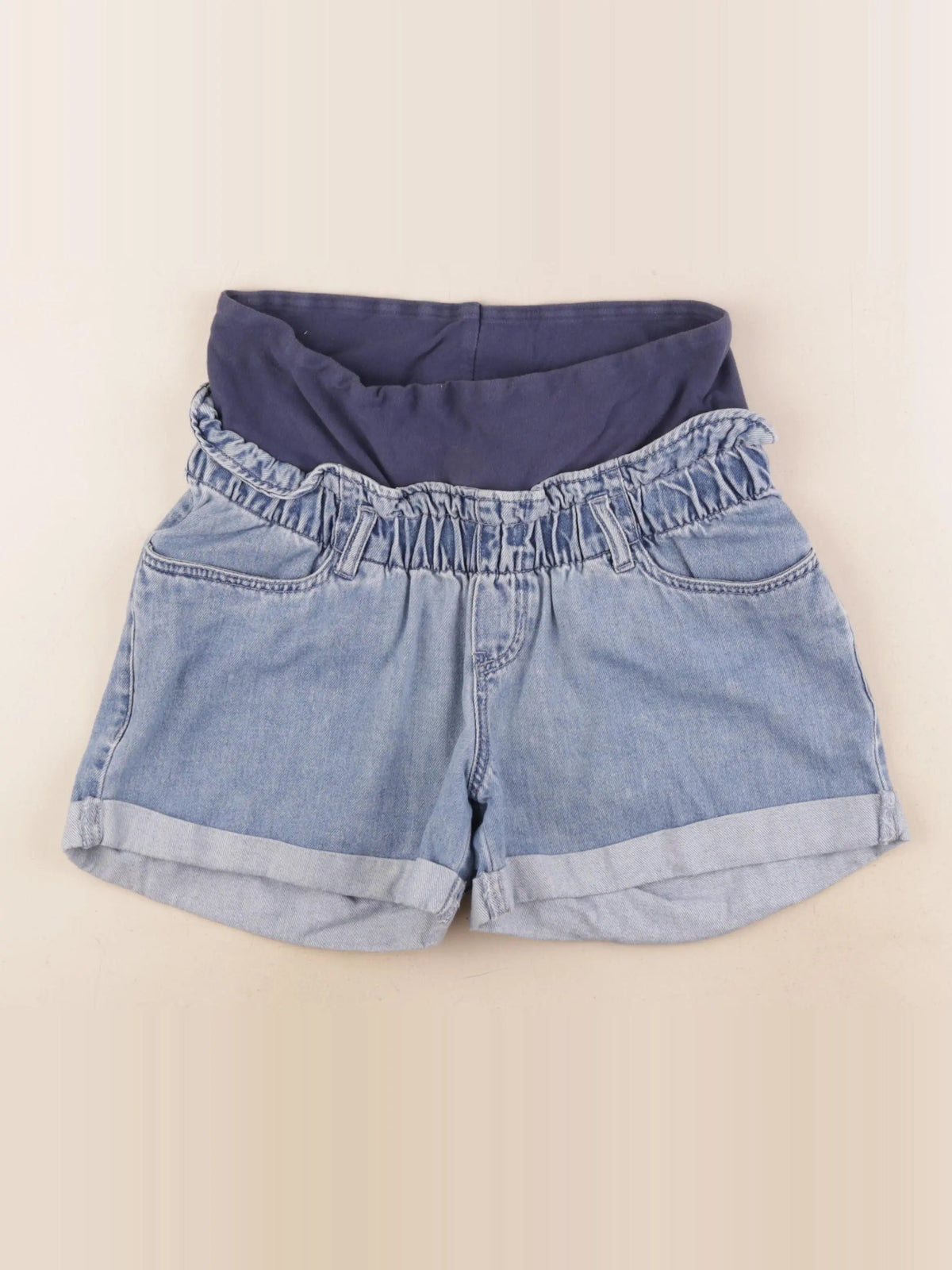 Short grossesse bleu