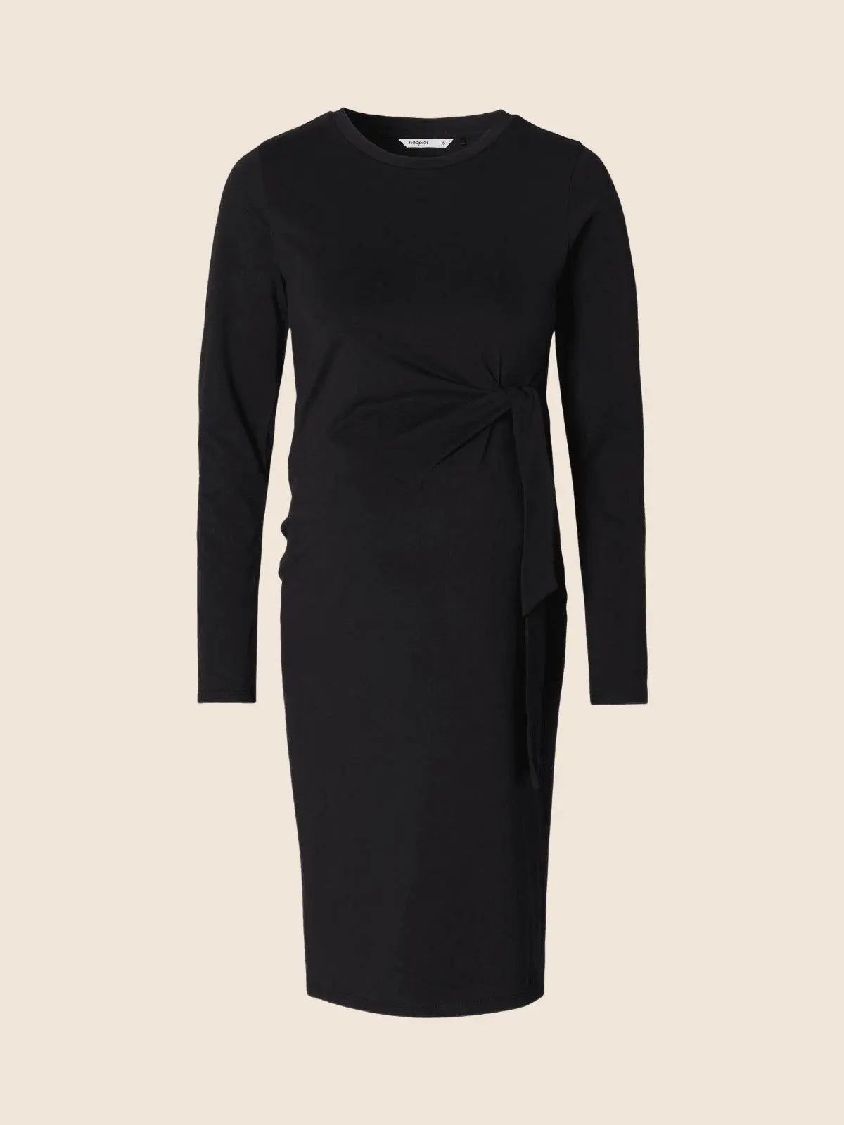 Robe manches longues grossesse noir