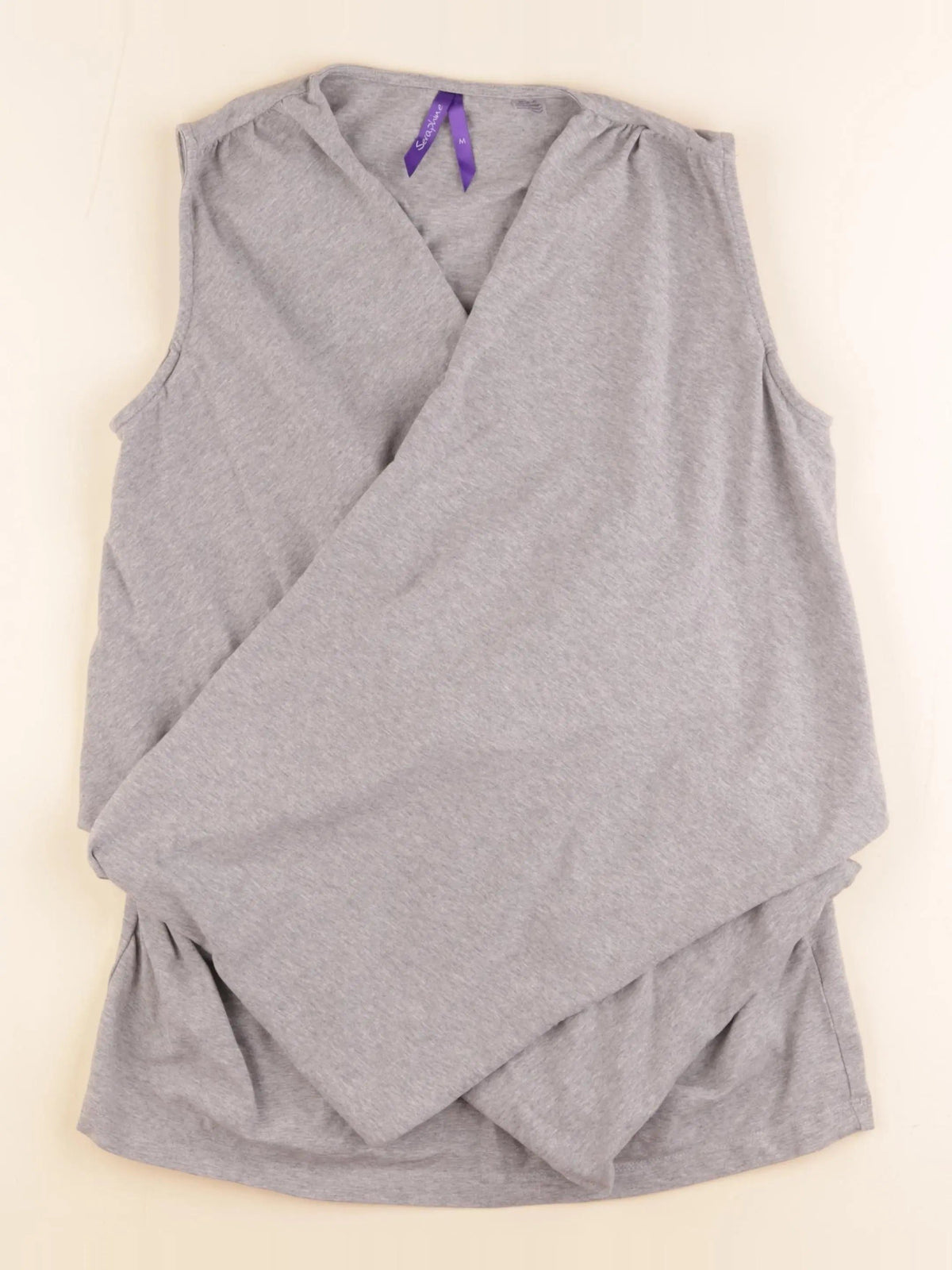 Tee-shirt grossesse, allaitement gris