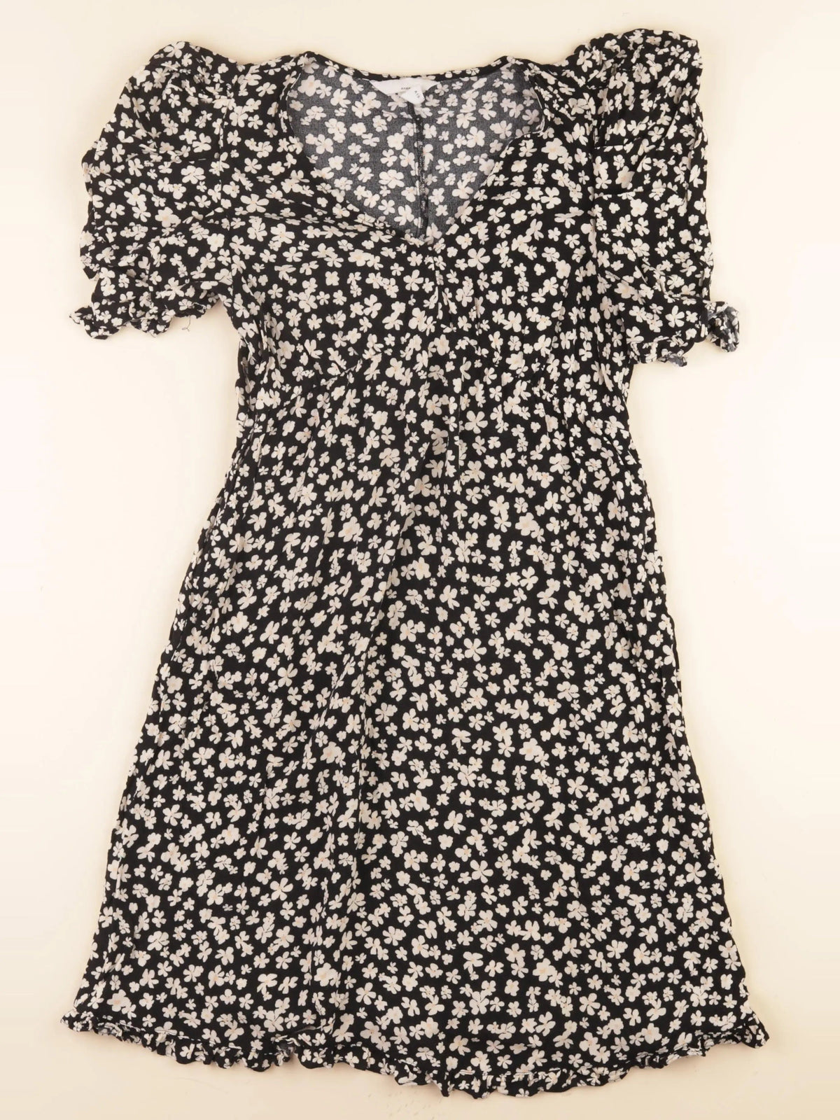 Robe grossesse noir, beige