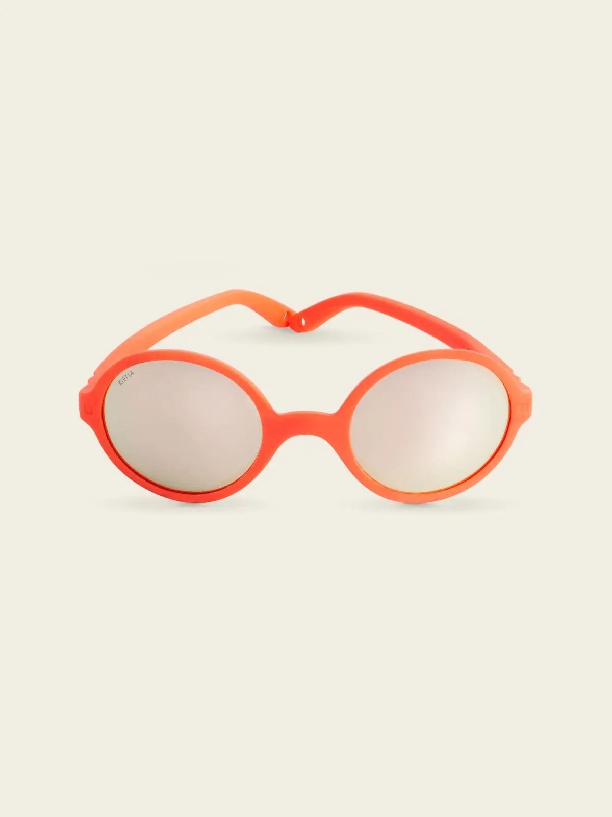 Lunettes de soleil orange fluo
