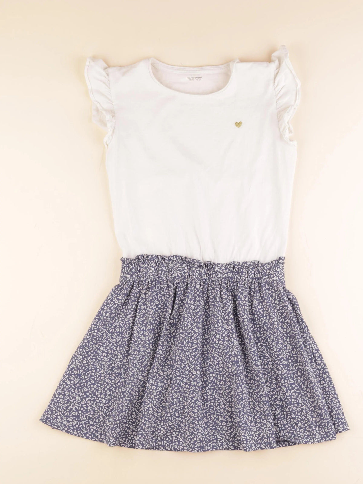 Robe bleu, blanc