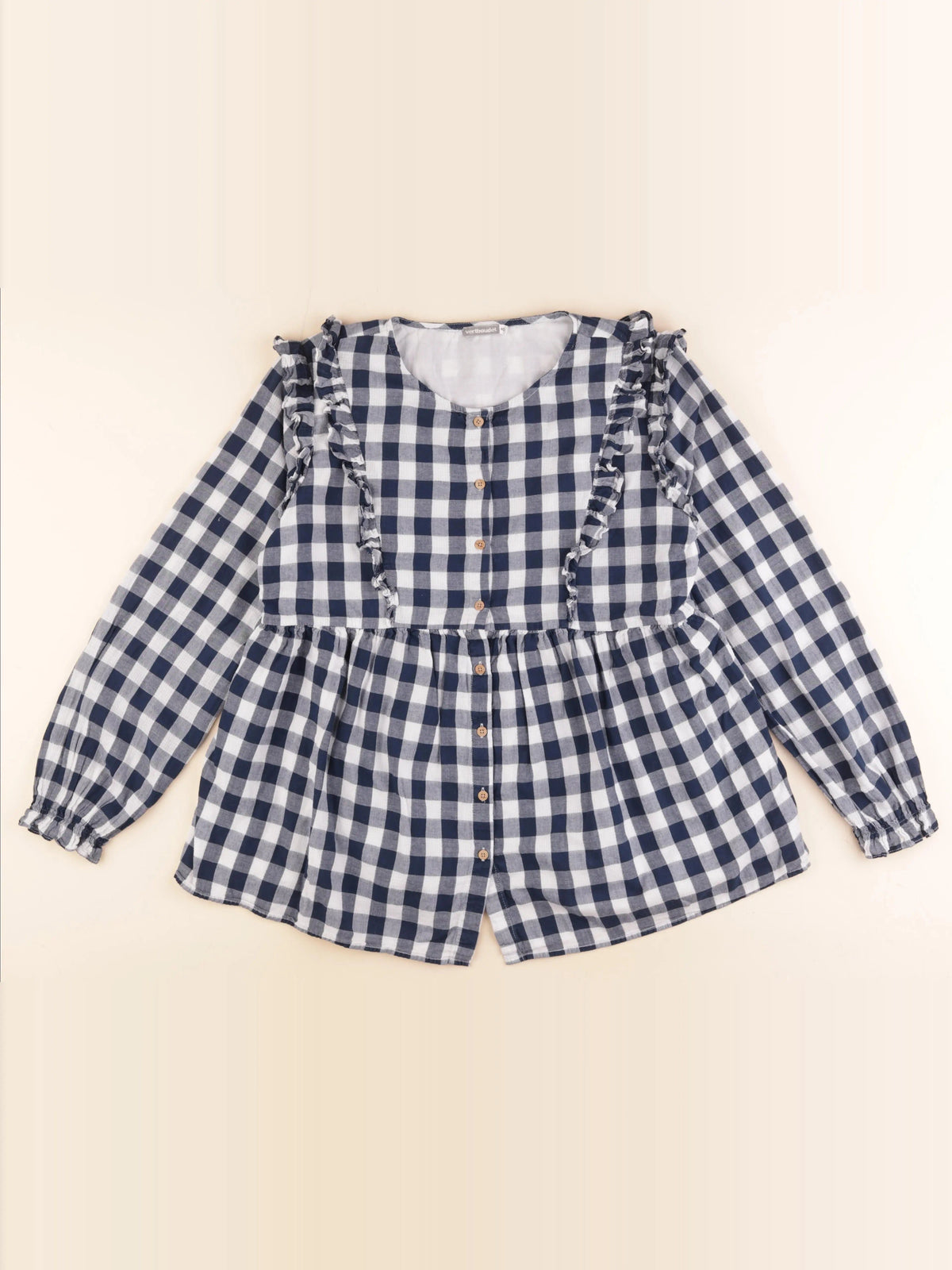 Blouse grossesse bleu