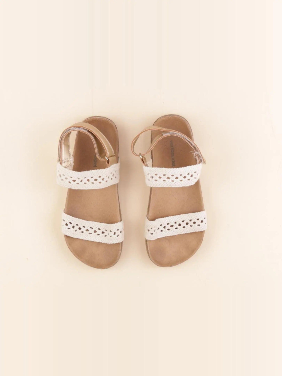 Sandales beige