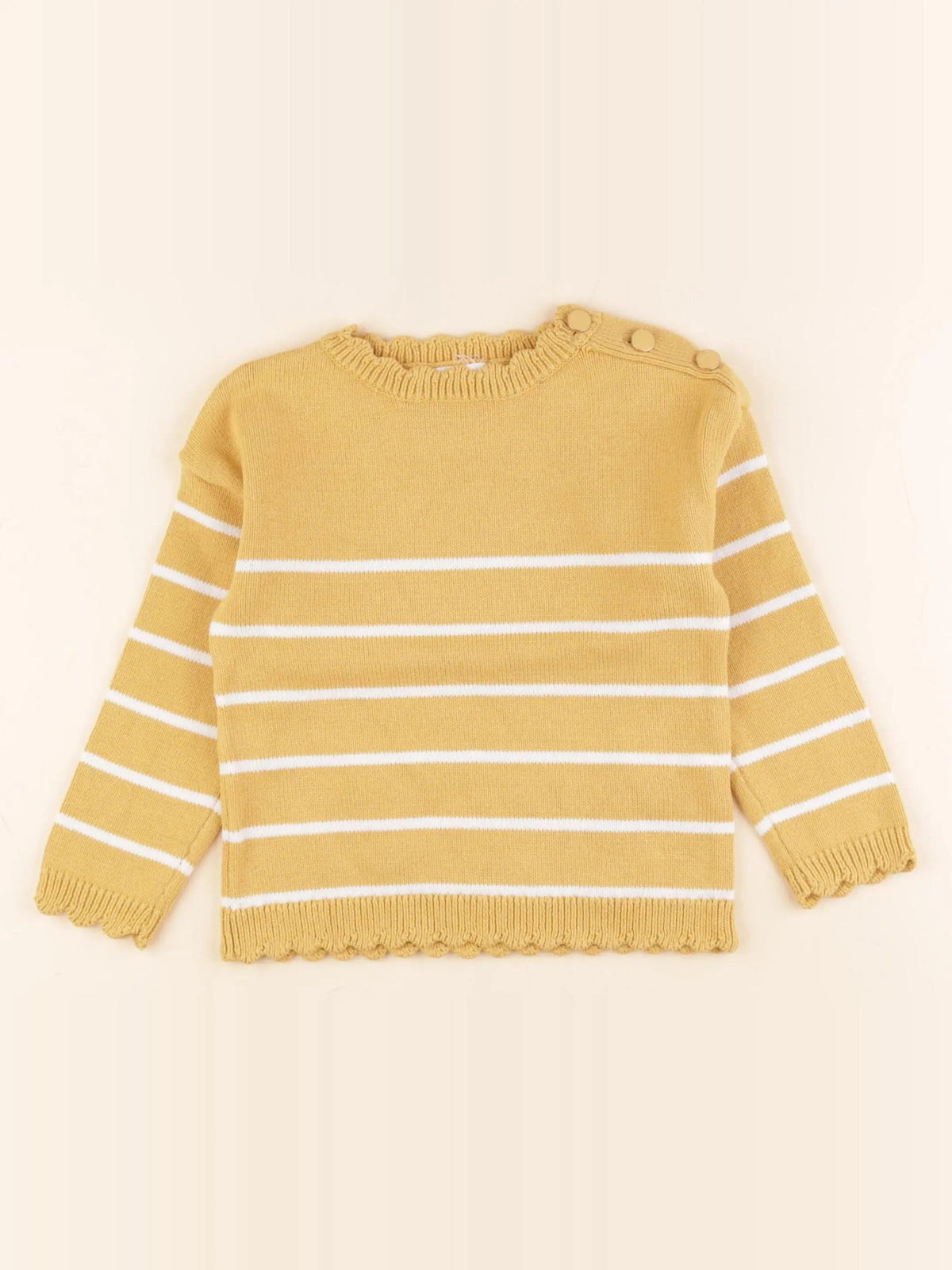 Pull jaune