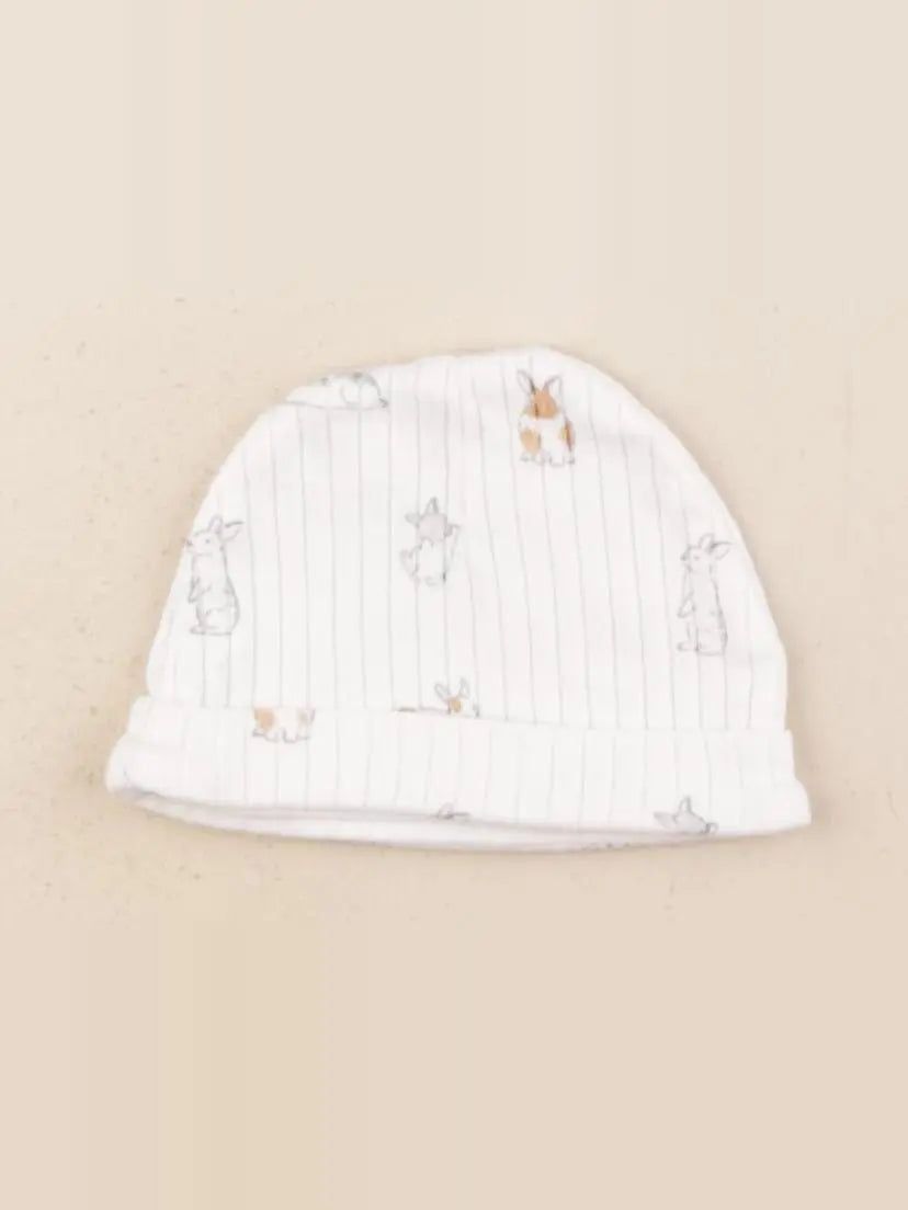 Bonnet de naissance multicolore
