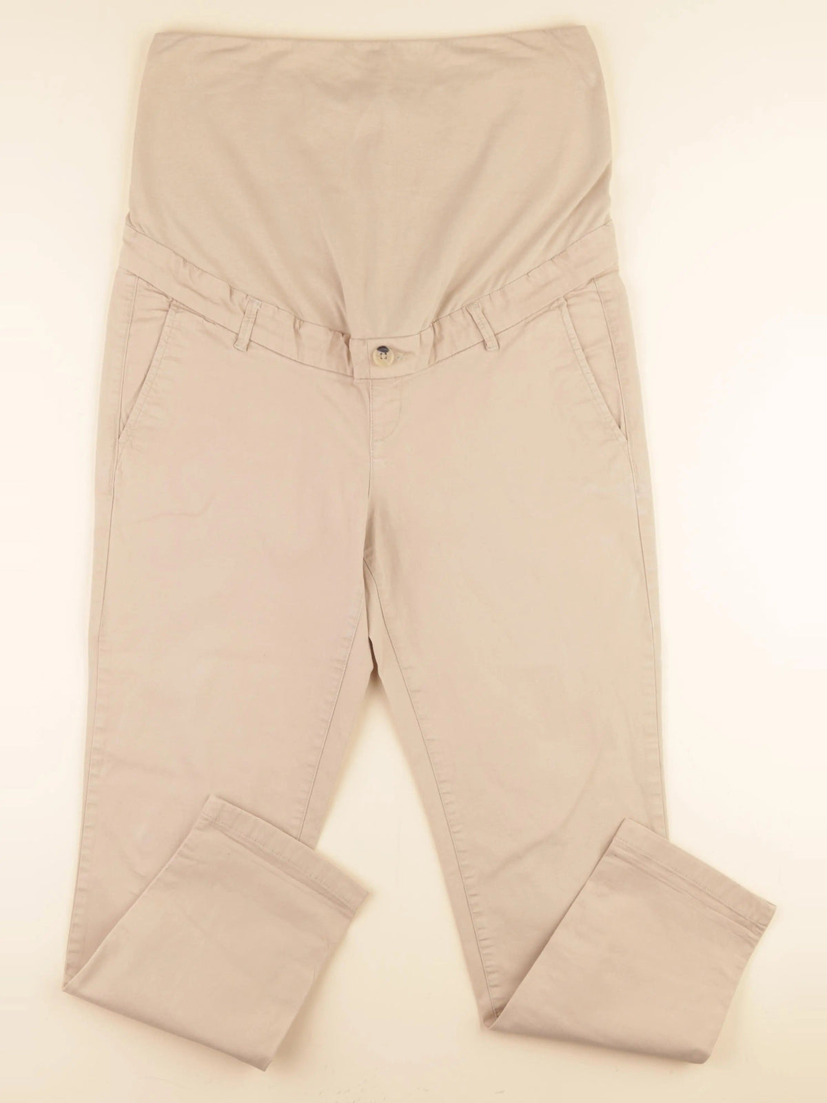 Pantalon grossesse beige