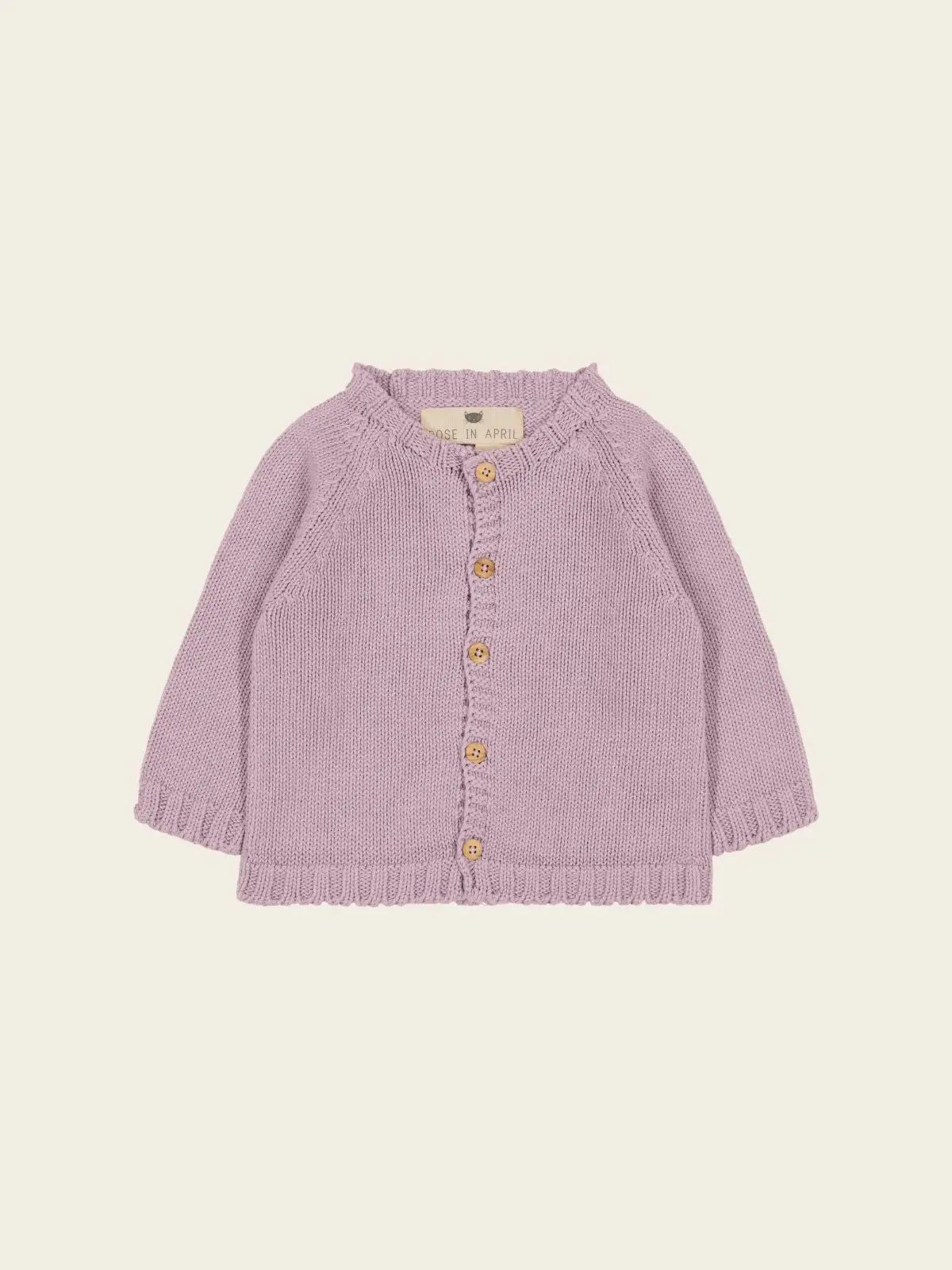 Gilet gaby lilas