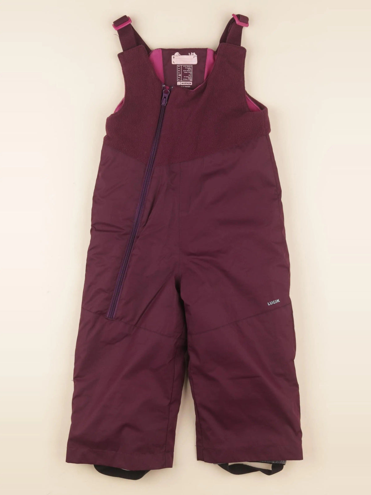 Combinaison de ski violet