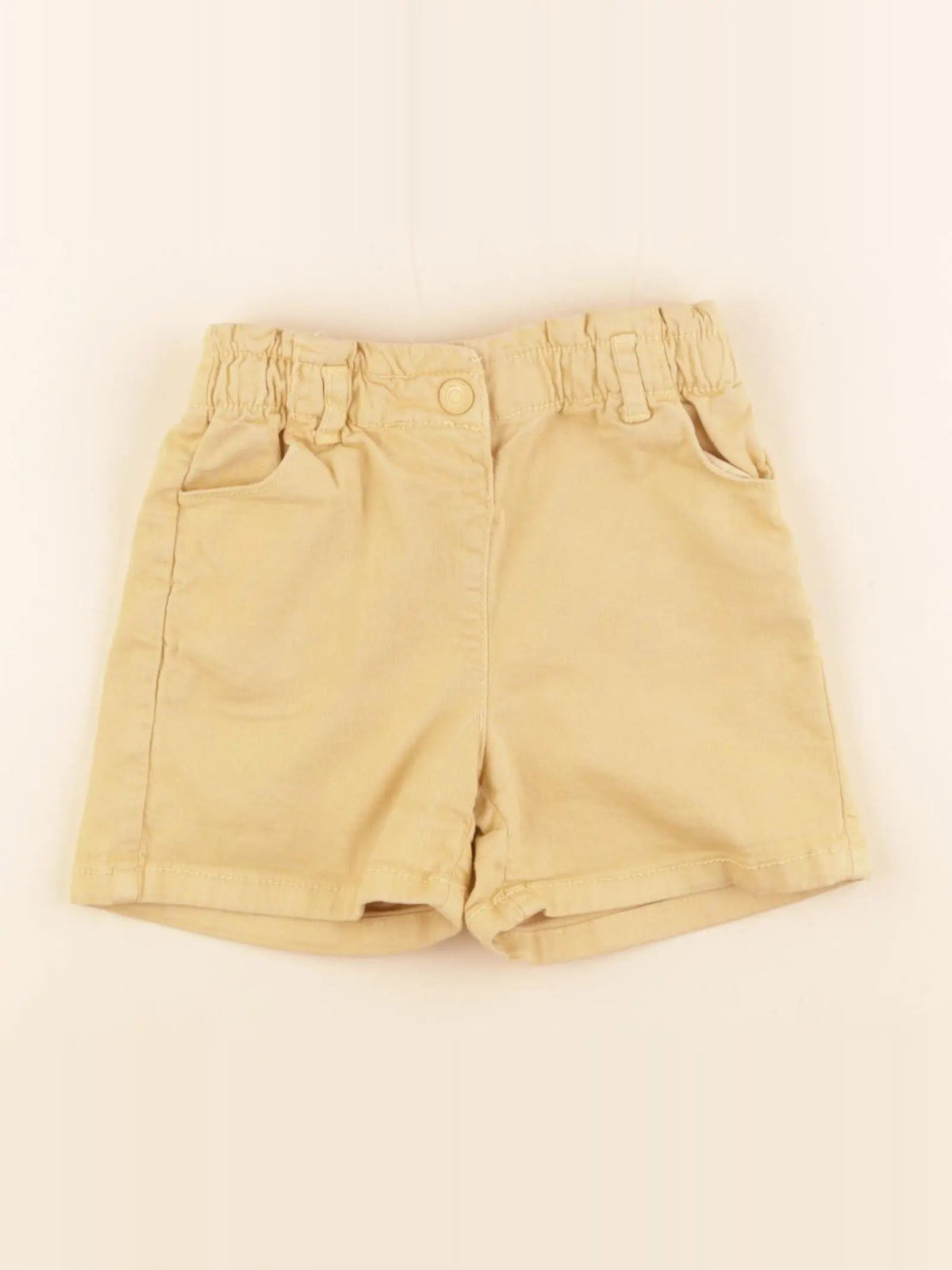 Short jaune