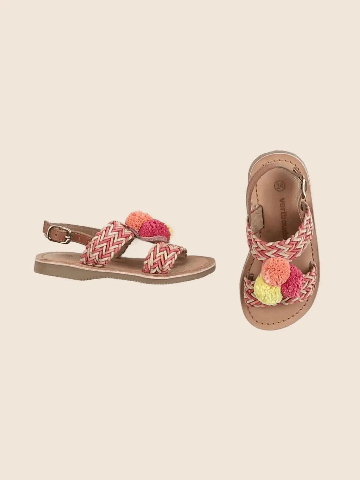Sandales multicolore