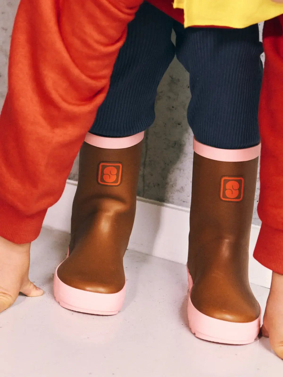 Les bottes chocolat guimauve