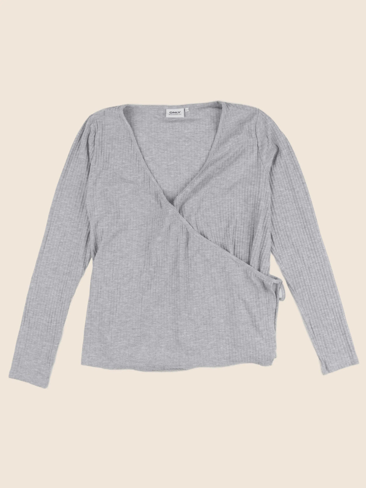 Tee-shirt grossesse gris