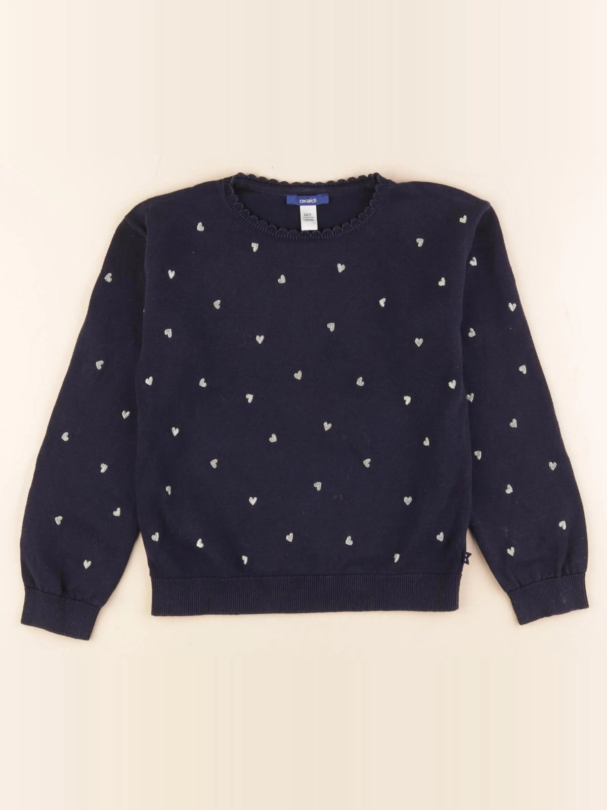 Pull bleu, or