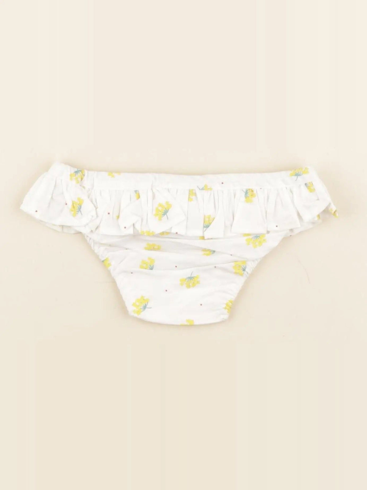 Maillot de bain coton juliette fleur jaune