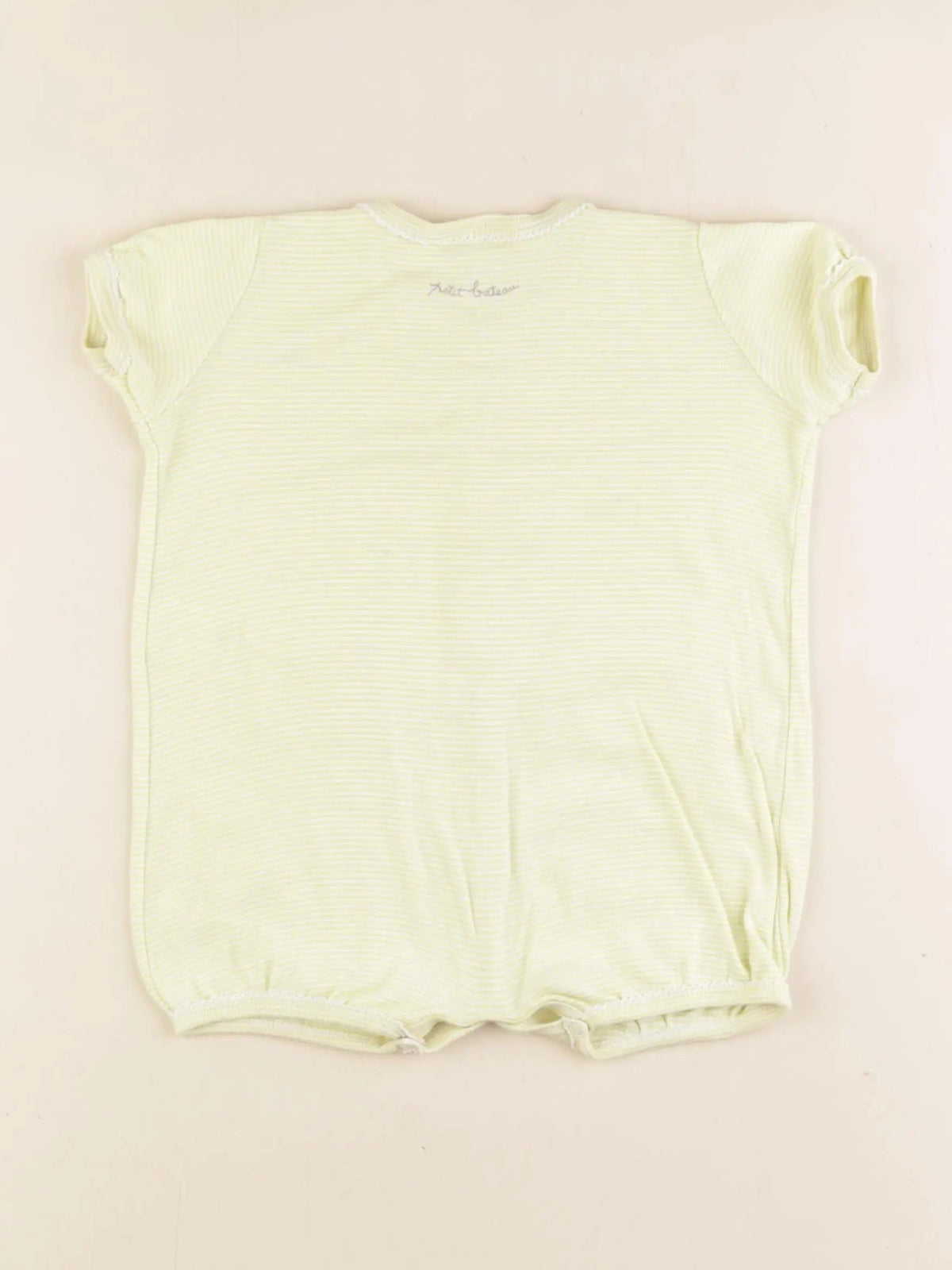 Pyjama coton jaune