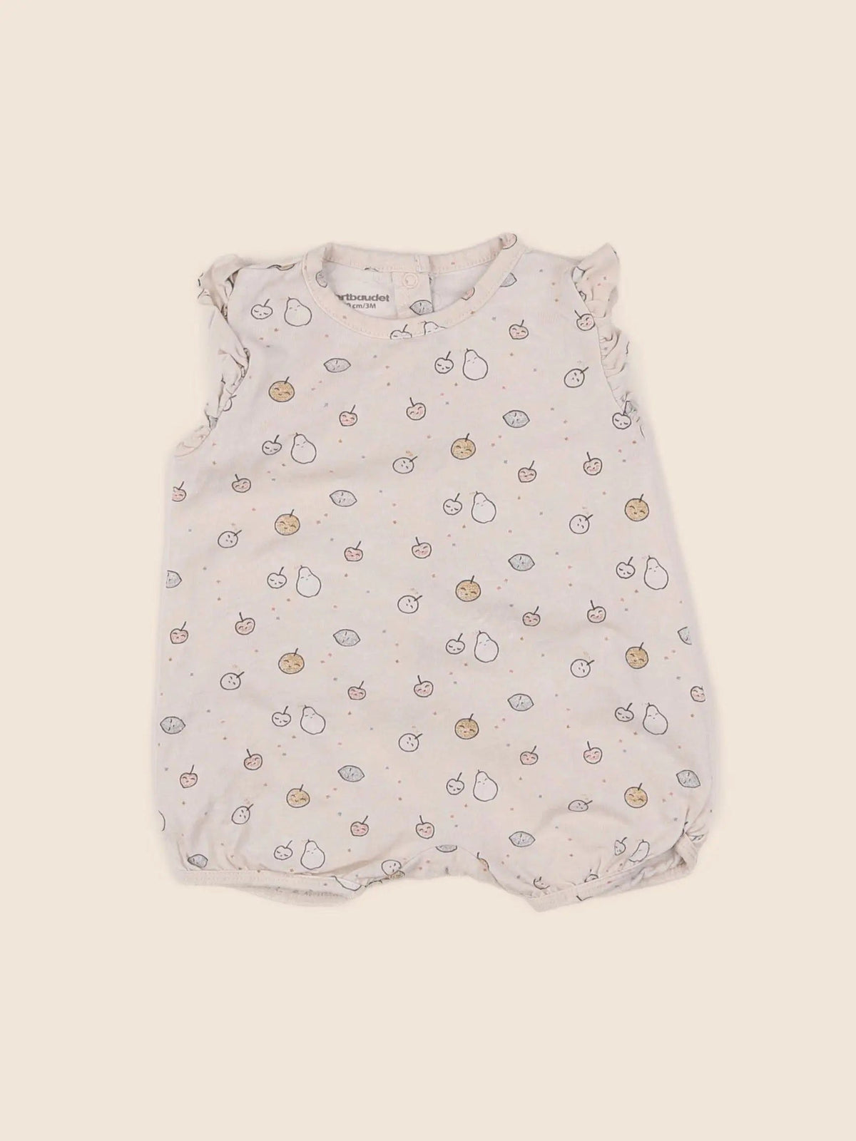 Pyjama coton beige