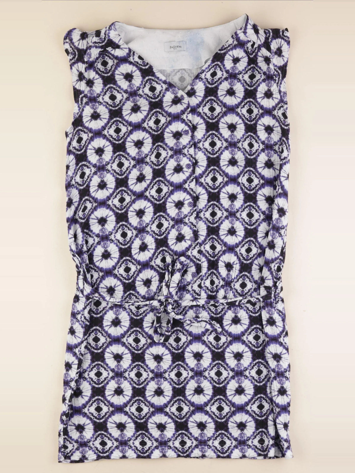 Robe grossesse violet