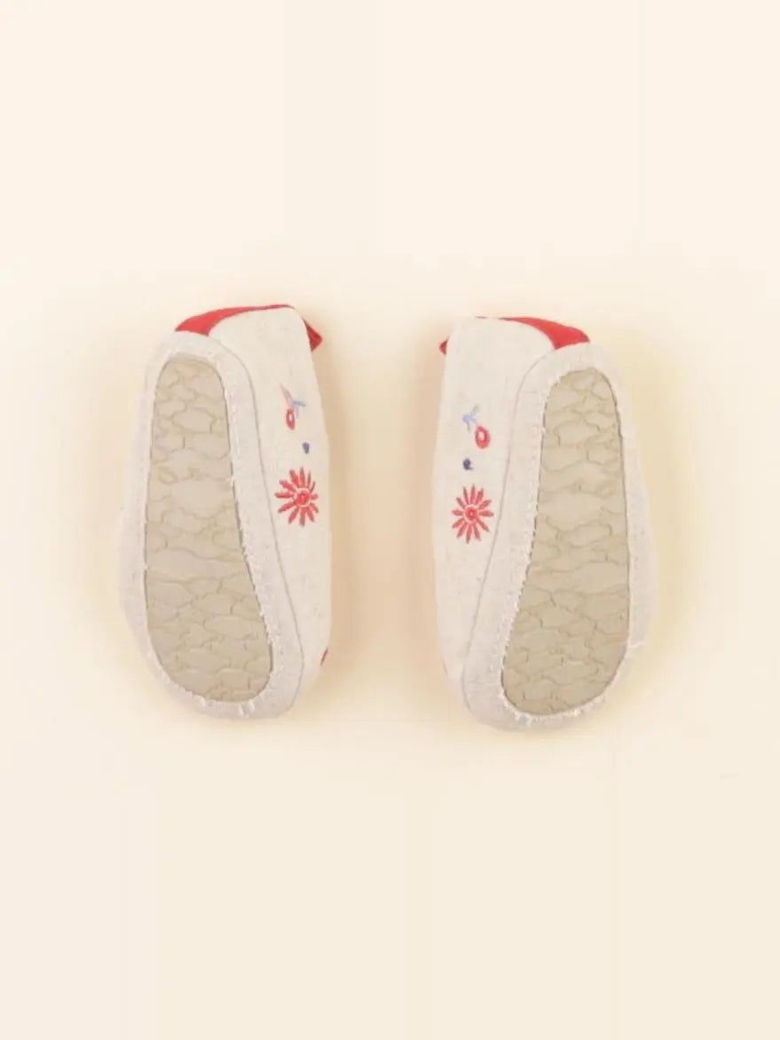Chaussons beige
