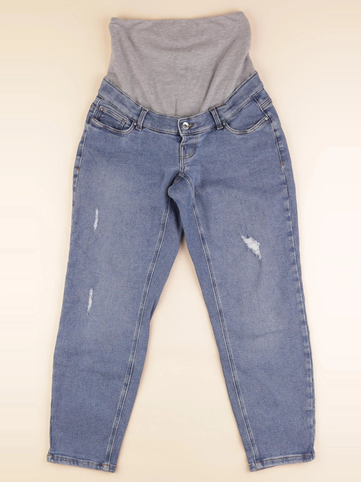 Jean grossesse bleu