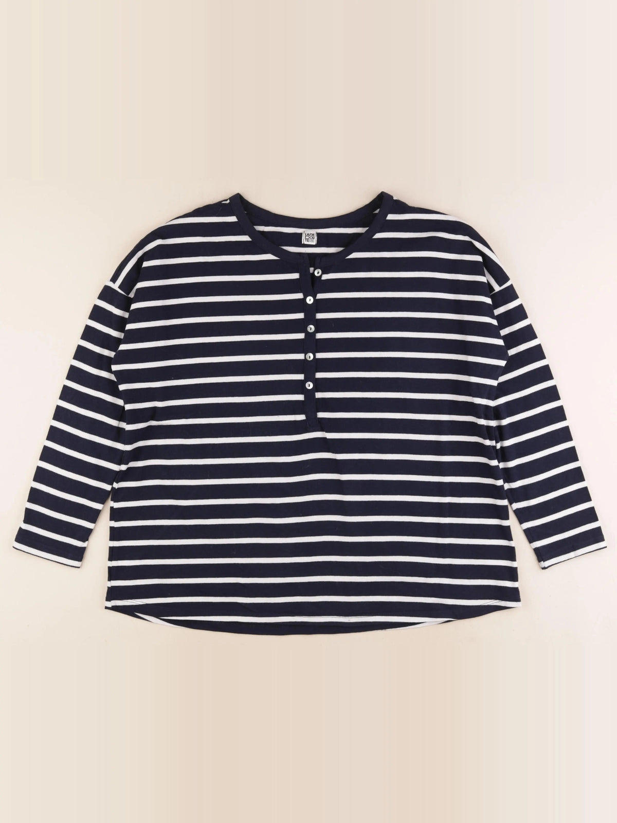 Tee-shirt grossesse blanc, bleu