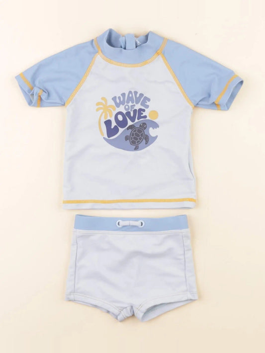 Ensemble de bain bleu