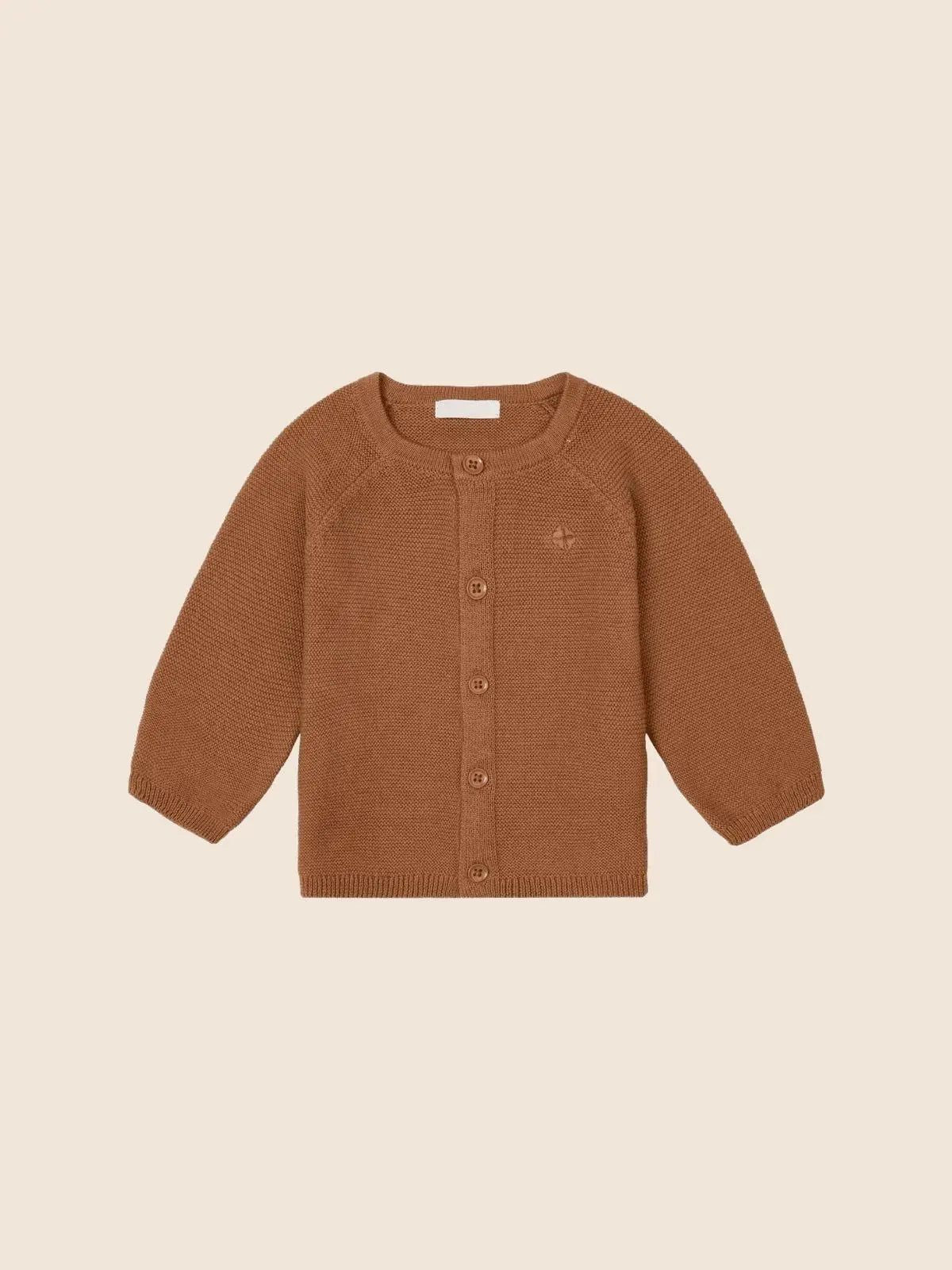 Gilet tricot naga marron