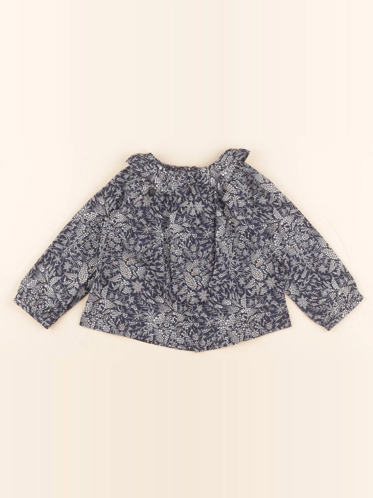 Blouse liberty bleu