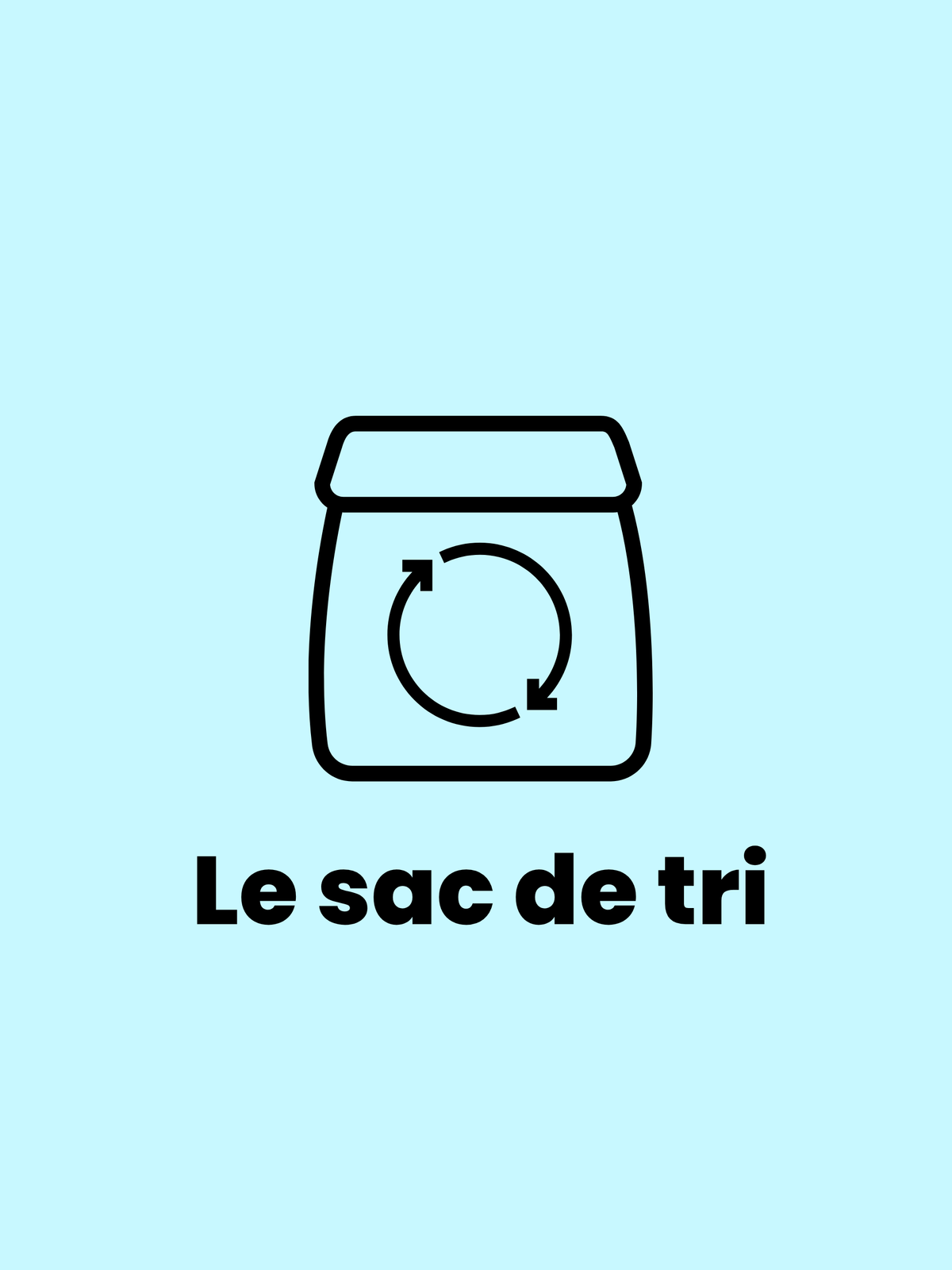 Envoyez nous leurs vêtements sac de tri