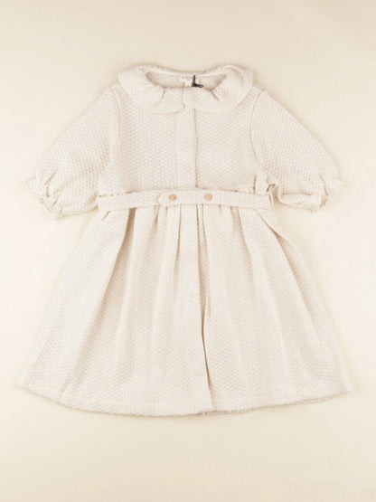 Robe saltarelle écru