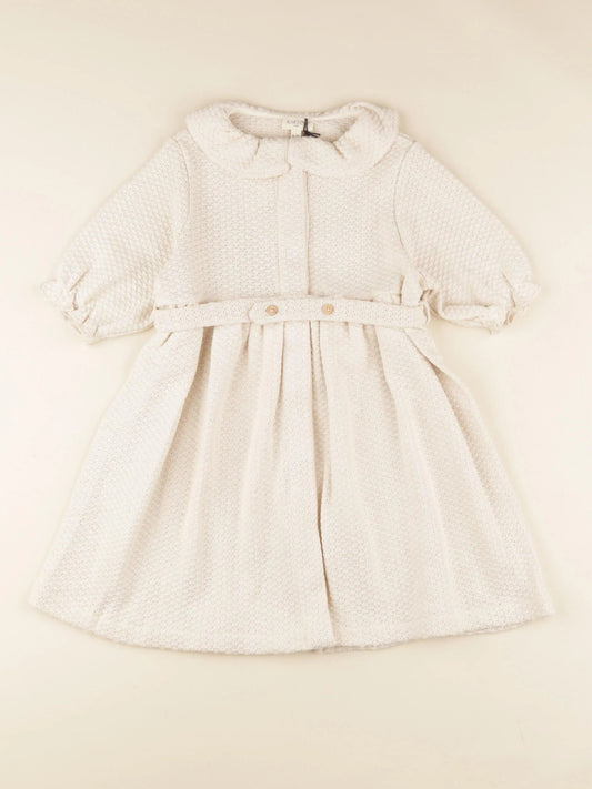 Robe saltarelle écru