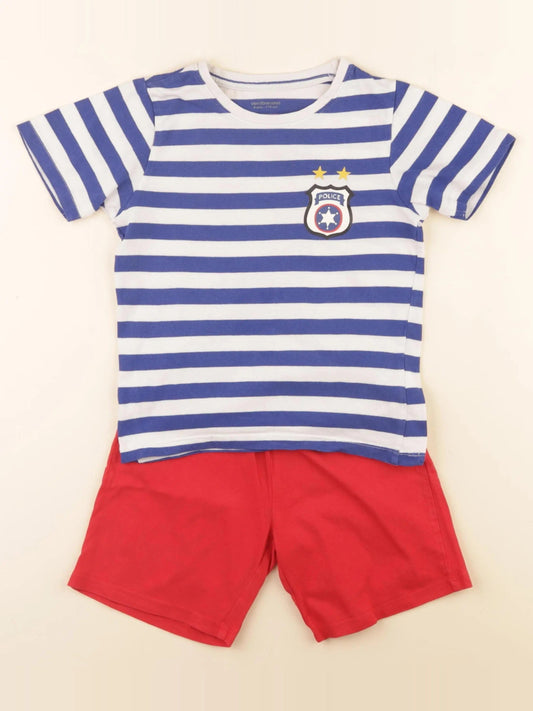 Pyjama coton rouge