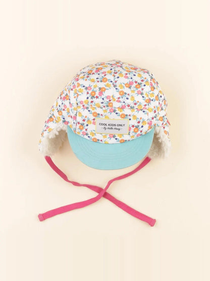 Casquette multicolore doublée- 3/6 ans