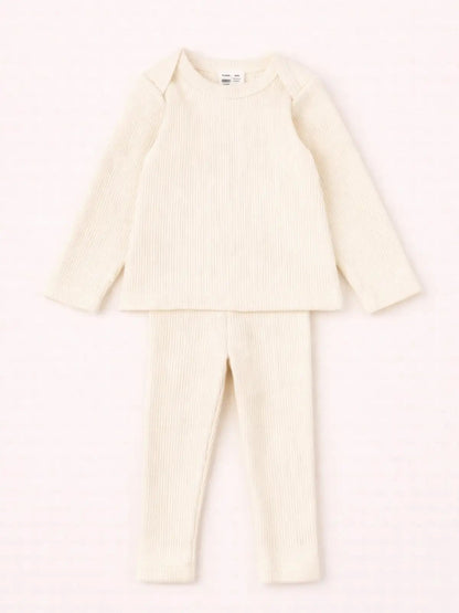 L'ensemble homewear bébé lait