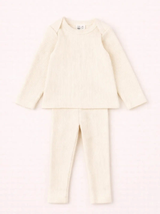 L'ensemble homewear bébé lait