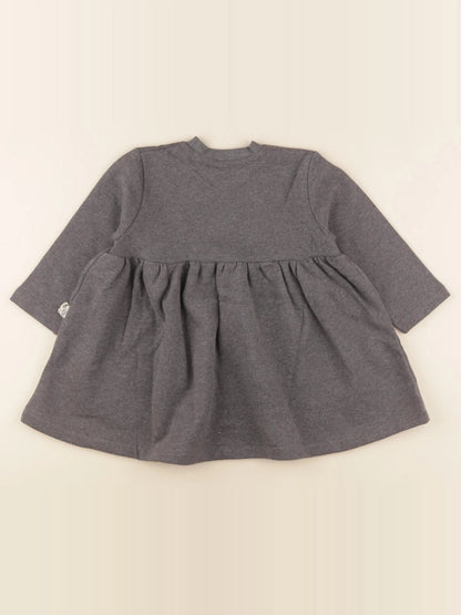 Robe lobelia gris foncé