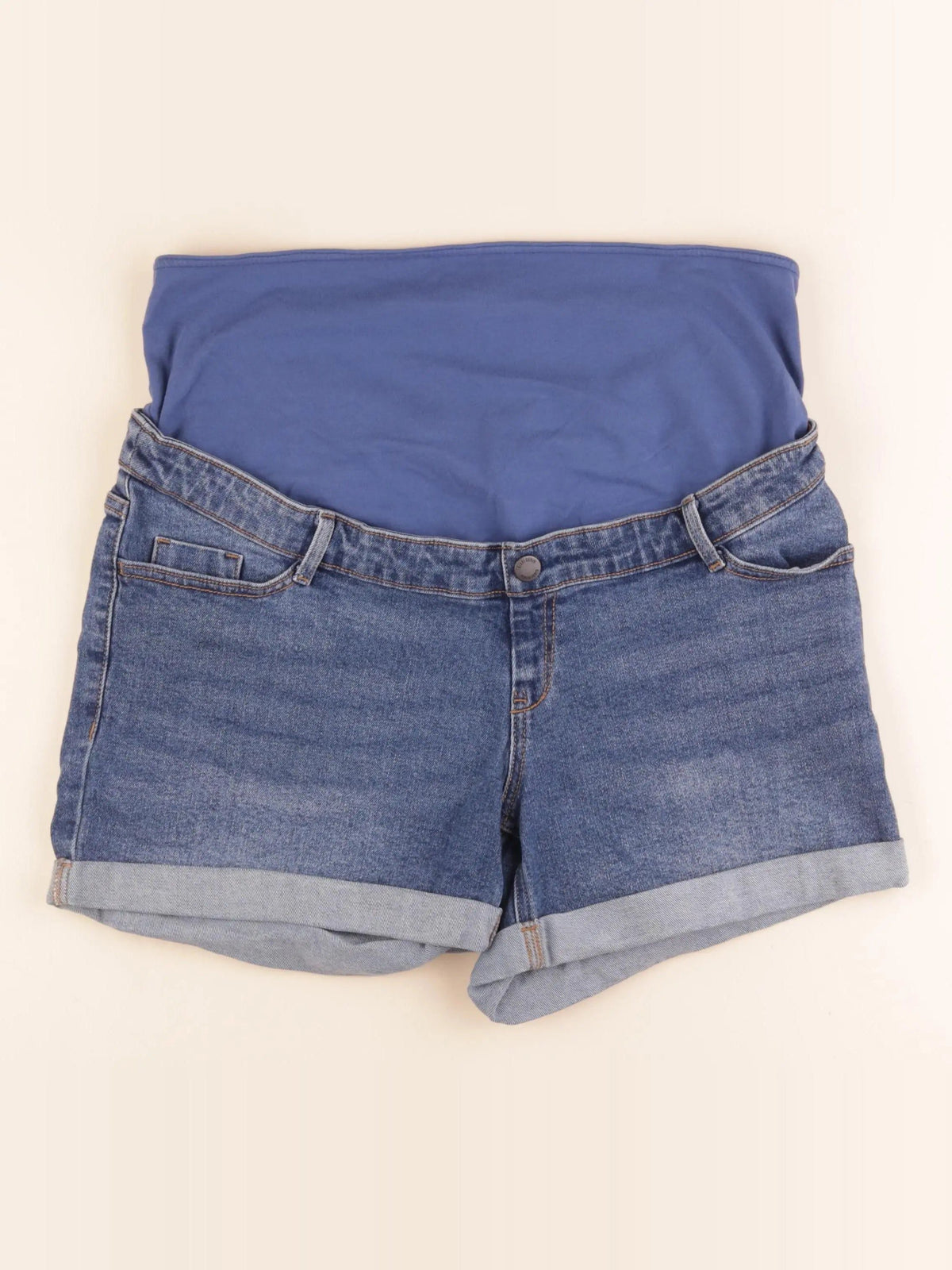 Short grossesse bleu